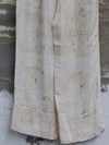 Mutedance 25 Autumn and Winter Elastic Waist Drawstring Loose Casual Pants Flower Dye MD-MD25FW77-nude